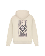 Malelions Men Gothic Tile Hoodie | Light Taupe