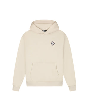 Malelions Men Gothic Tile Hoodie | Light Taupe