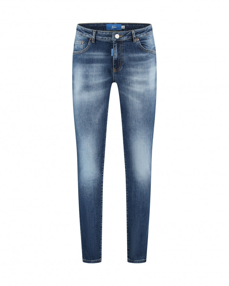 Malelions Men Slim Regular Jeans | Dark Blue