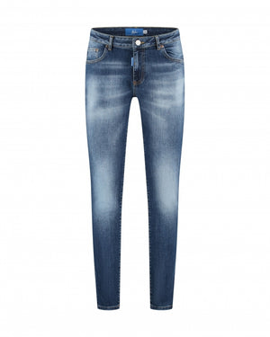 Malelions Men Slim Regular Jeans | Dark Blue