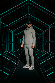 Malelions Men Signature Tracksuit | Dry Sage