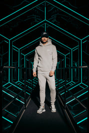 Malelions Men Signature Tracksuit | Grey