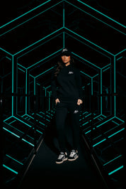 Malelions Women Signature Tracksuit | Black