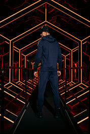 Malelions Sport Warming Up Tracksuit | Navy/Gold