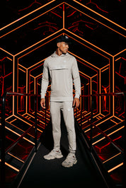 Malelions Sport Warming Up Tracksuit | Grey/White