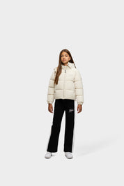 Malelions Junior Girls Signature Puffer Jacket | Beige