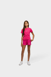 Malelions Junior Girls Kiki Shorts | Hot Pink/Humus