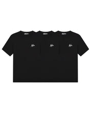 Malelions Men Signature T-Shirt 3-Pack | Black