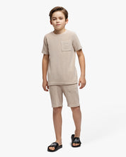 Malelions Junior Towelling Set | Taupe