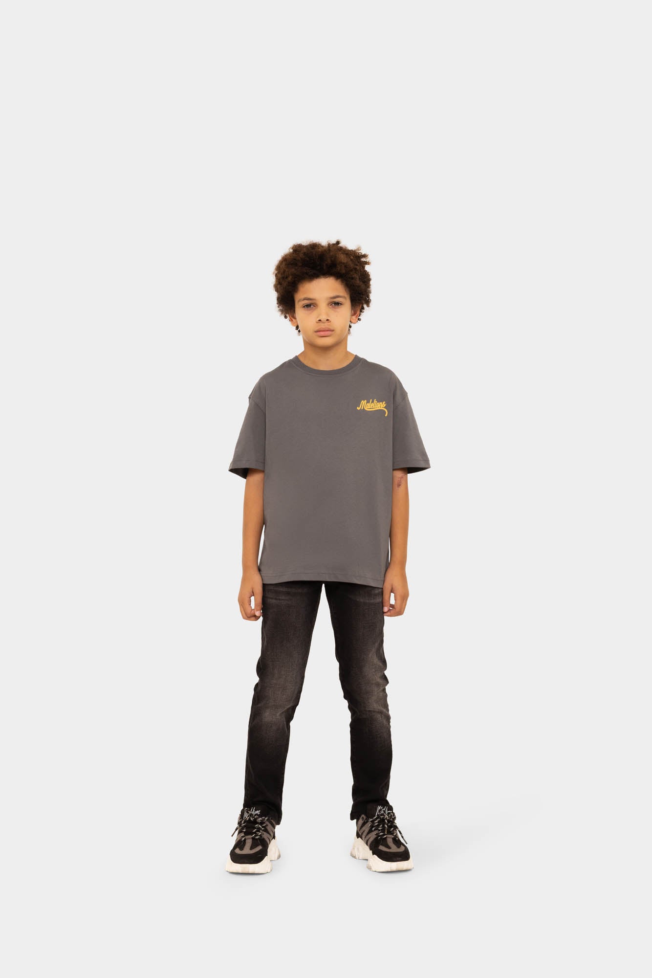 Malelions Junior Theatre T-Shirt | Anthracite