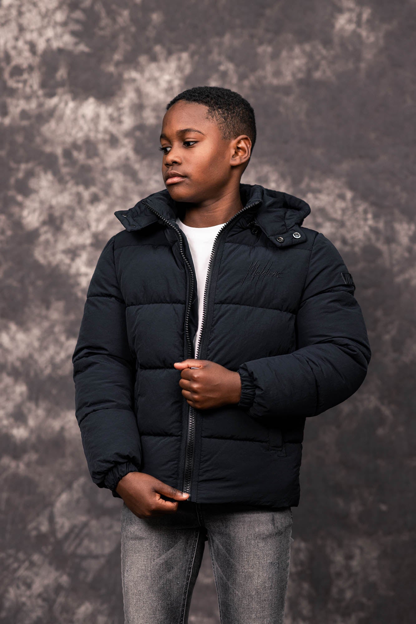 Malelions Junior Donn Puffer Jacket | Black