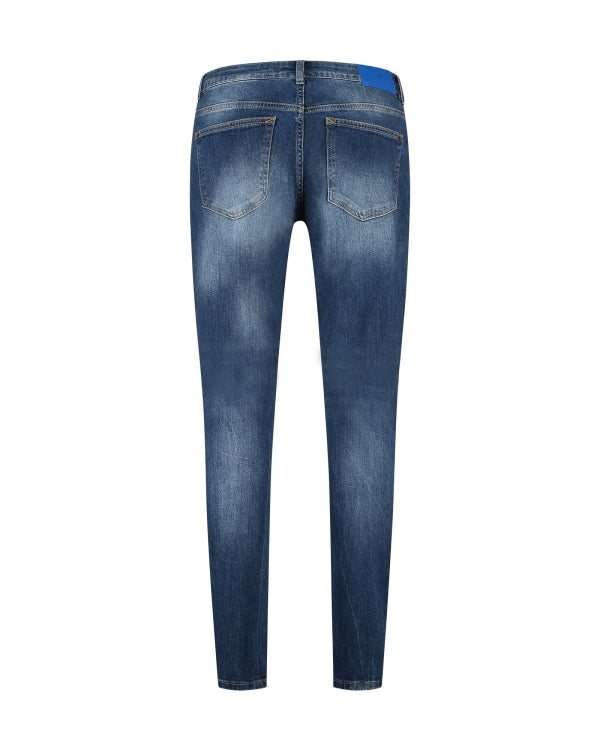 Malelions Men Slim Regular Jeans | Dark Blue