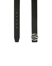 Malelions Men Monogram Belt | Silver