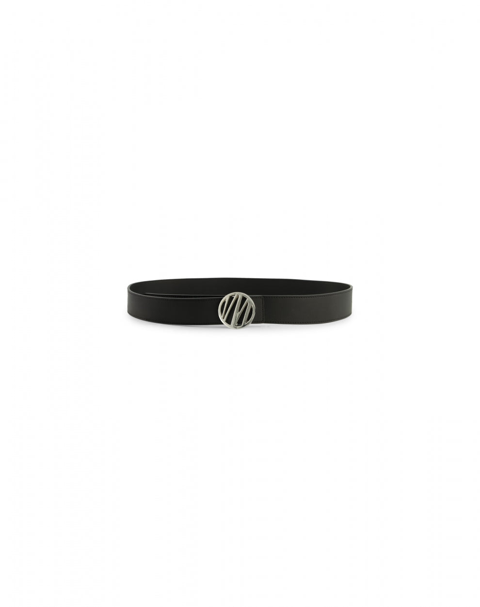 Malelions Men Monogram Belt | Silver