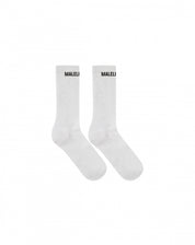 Malelions Men Logo Socks 2-Pack | White