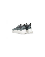 Malelions Men Mesh Runner | Stone Blue/White