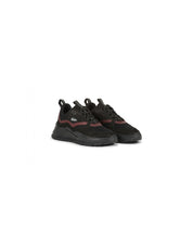 Malelions Men Mesh Runner | Black/Cherry