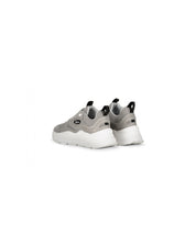 Malelions Men Mesh Runner | Light Grey/White