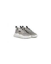 Malelions Men Mesh Runner | Light Grey/White