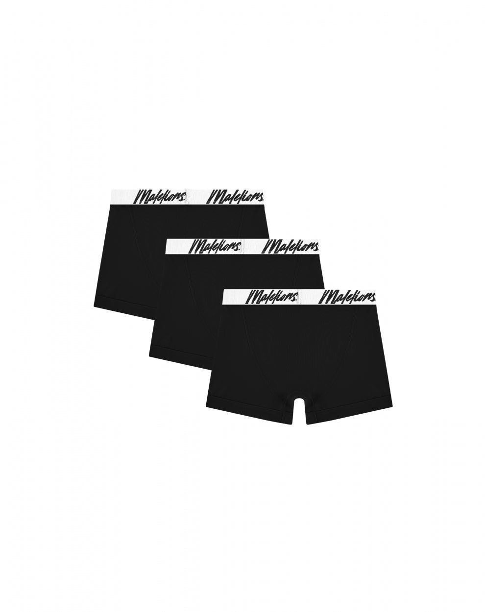 Malelions Men Boxer 3-Pack | Black/Black