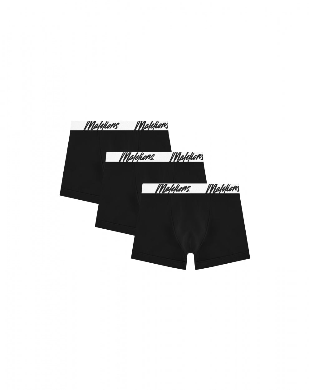 Malelions Men Boxer 3-Pack | Black/Black