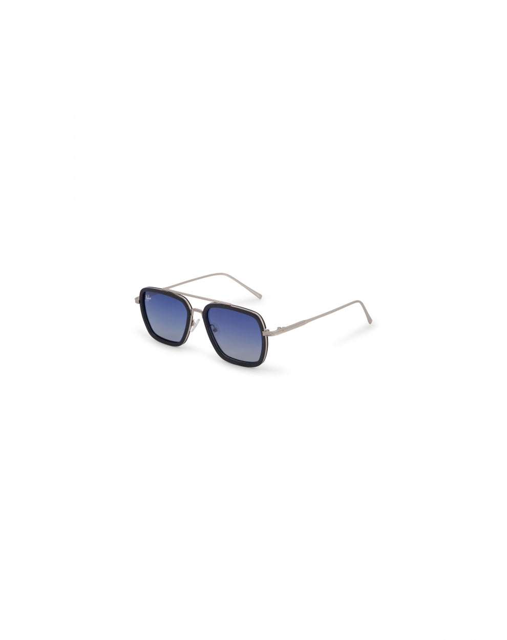 Malelions Men Abstract Sunglasses | Silver