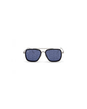 Malelions Men Monogram Sunglasses | Silver