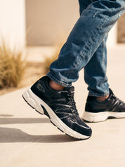 Malelions Aerotech Runner Sneaker | Black