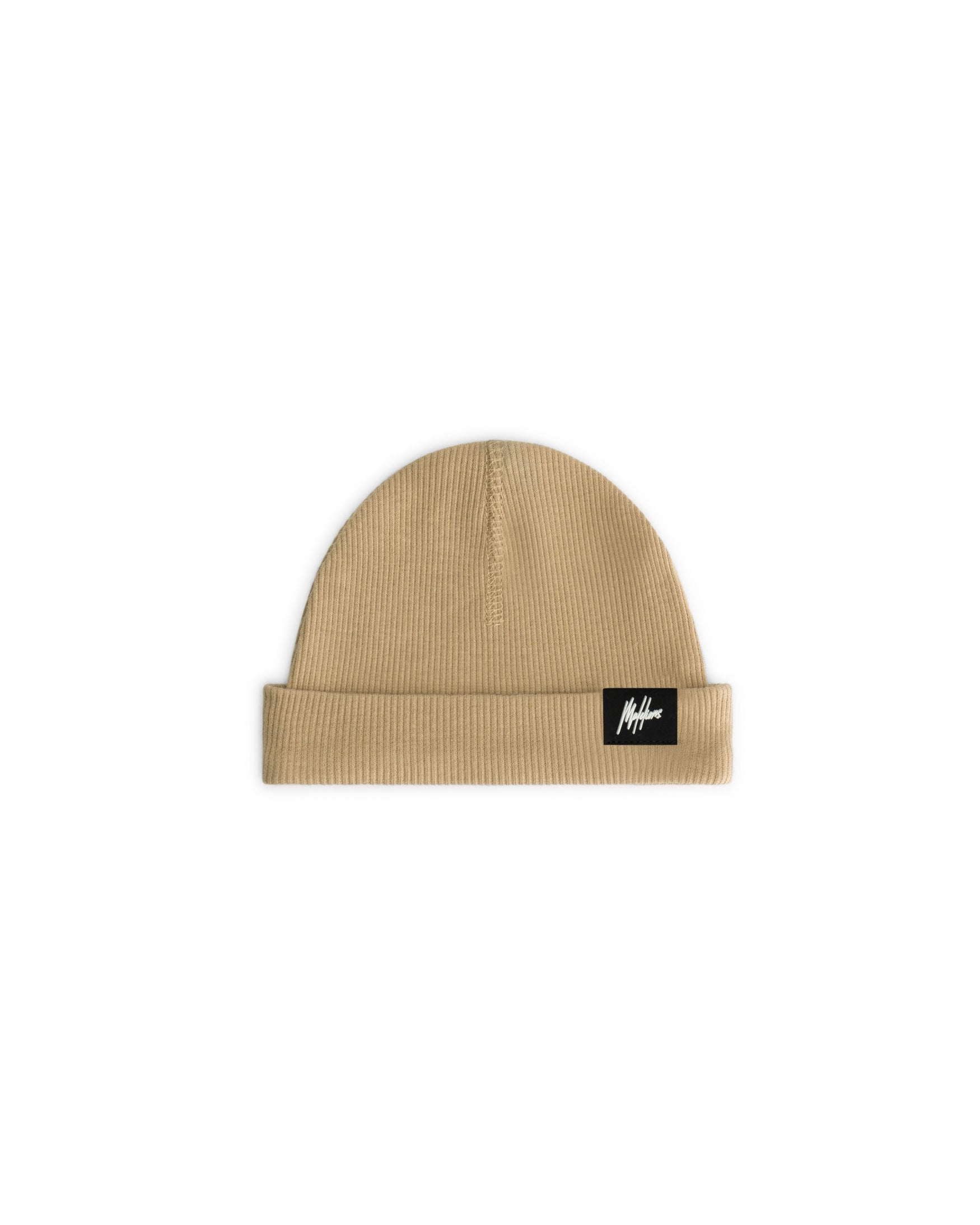  Malelions Baby Signature Beanie | Beige