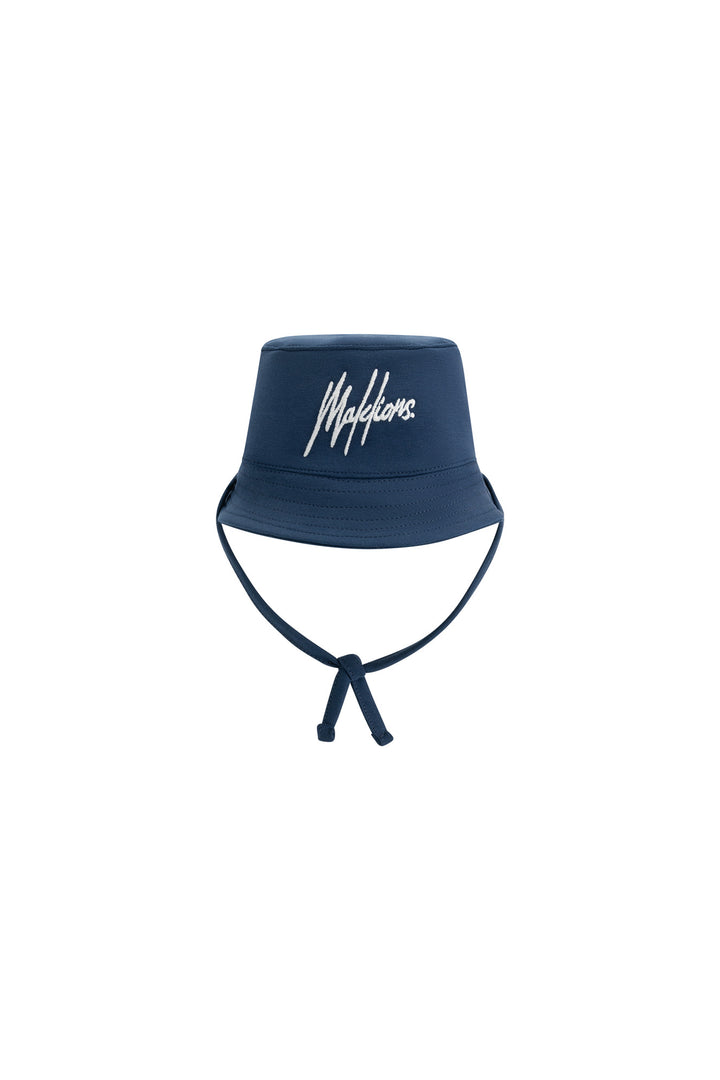 BA1-BF25-01_303_Malelions_Baby_Signature_Bucket_Hat_Navy_Front.jpg