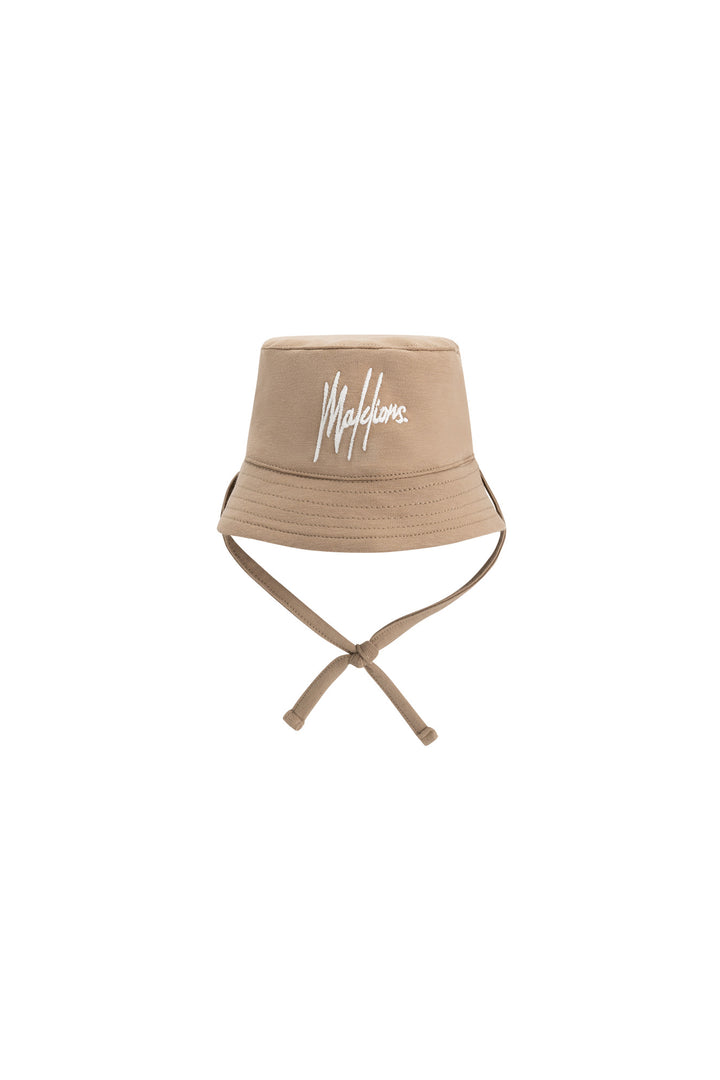 BA1-BF25-01_336_Malelions_Baby_Signature_Bucket_Hat_Taupe_Front.jpg
