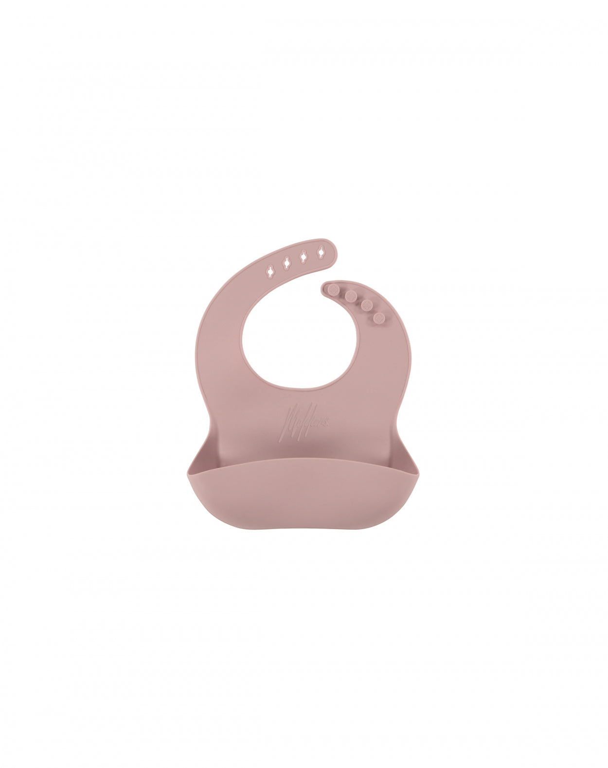 Malelions Baby Silicone Bib | Light Pink