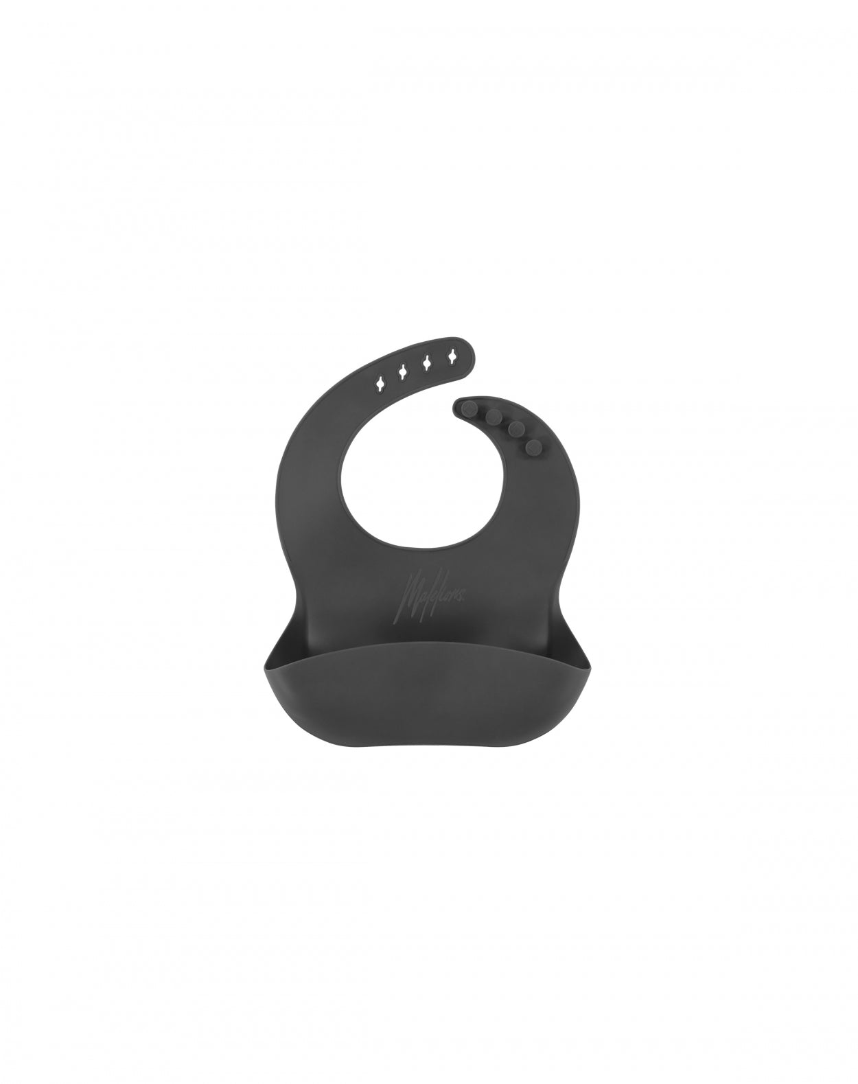 Malelions Baby Silicone Bib | Black