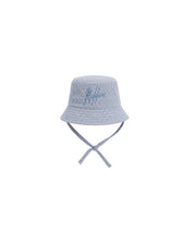 Malelions Baby Seersucker Bucket Hat | Sky Blue