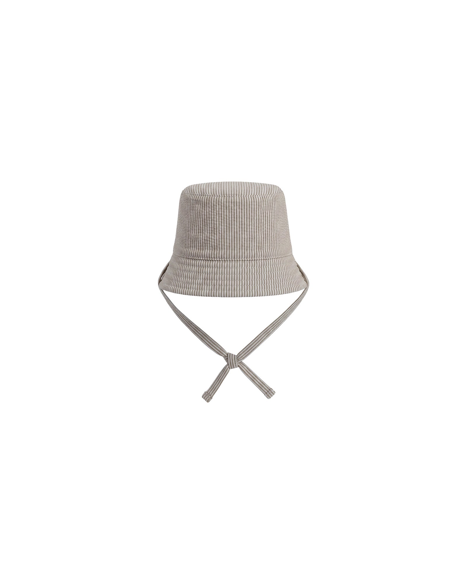 Malelions Baby Seersucker Bucket Hat | Cocoa