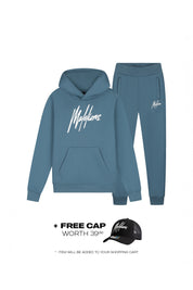 Malelions Junior Essentials Trainingsanzug | Türkis