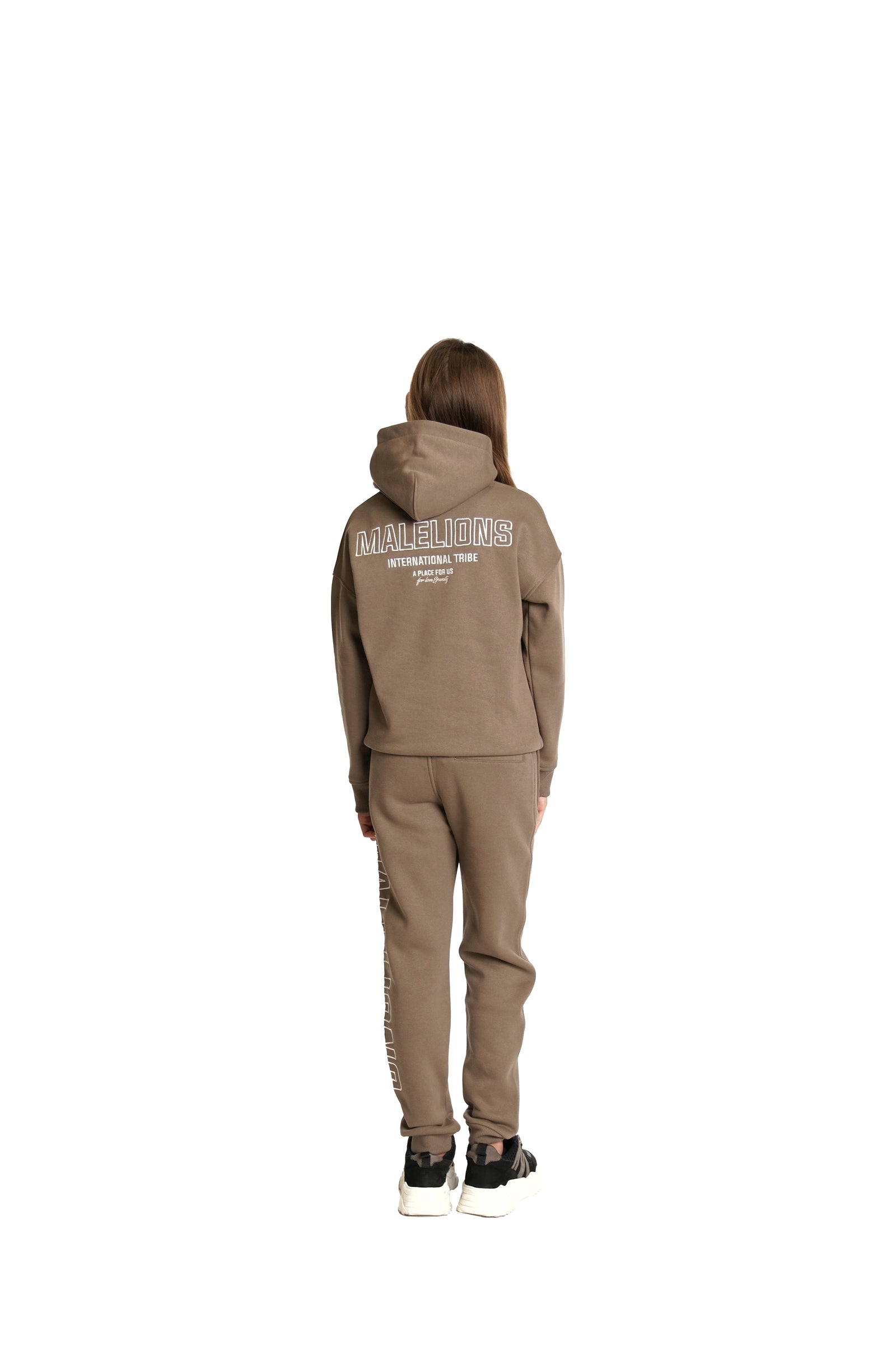 Malelions Junior Mädchen Tribe Trainingsanzug | Schokolade