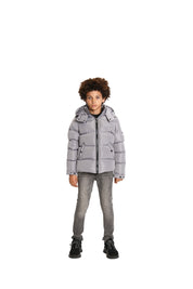 Malelions Junior Patch Steppjacke | Hellgrau