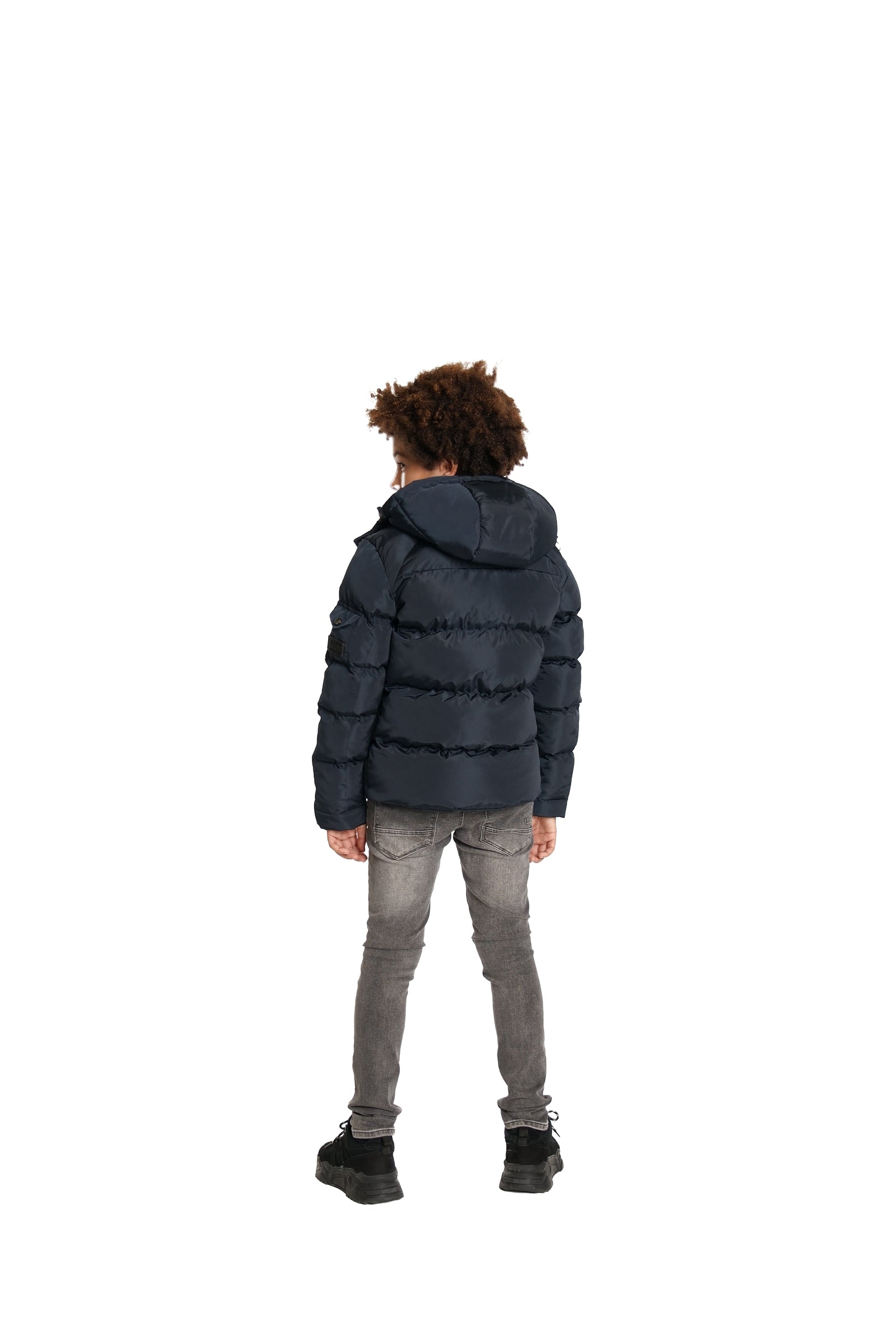 Malelions Junior Patch Steppjacke | Marineblau