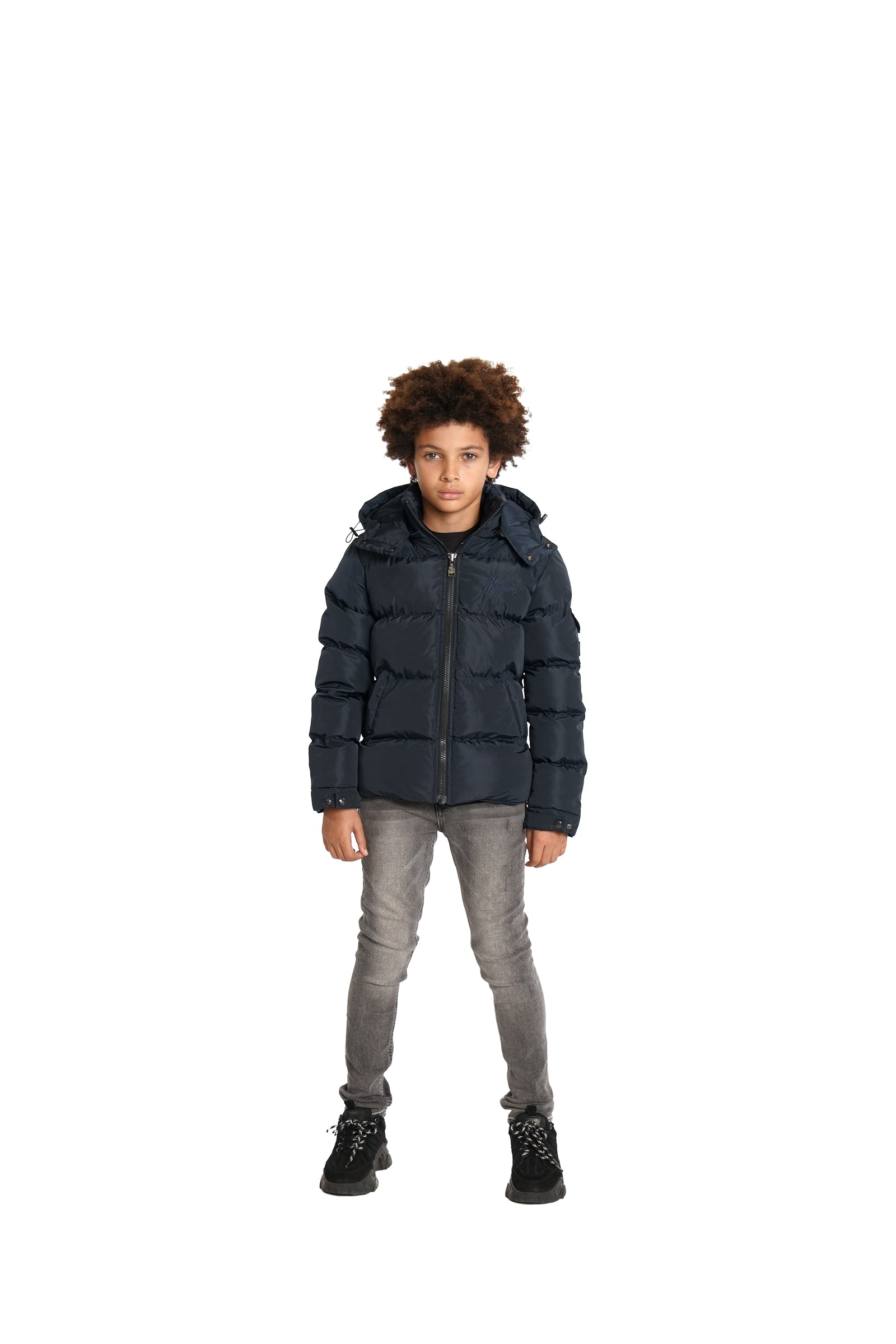 Malelions Junior Patch Steppjacke | Marineblau