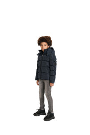 Malelions Junior Patch Steppjacke | Marineblau