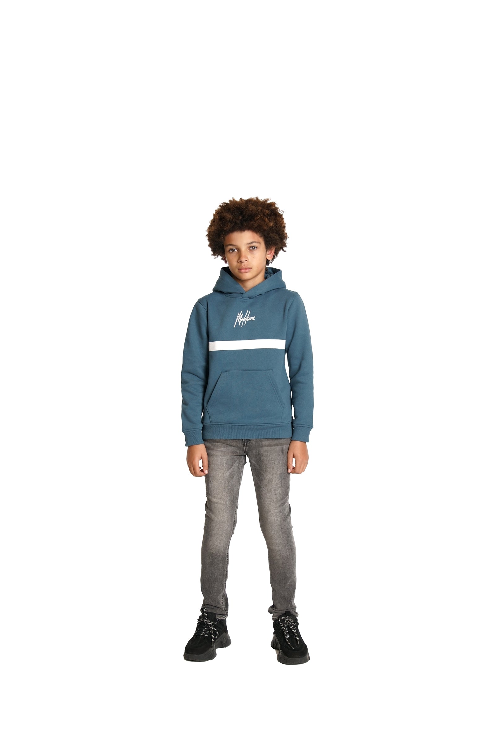 Malelions Junior Tube Hoodie | Türkis
