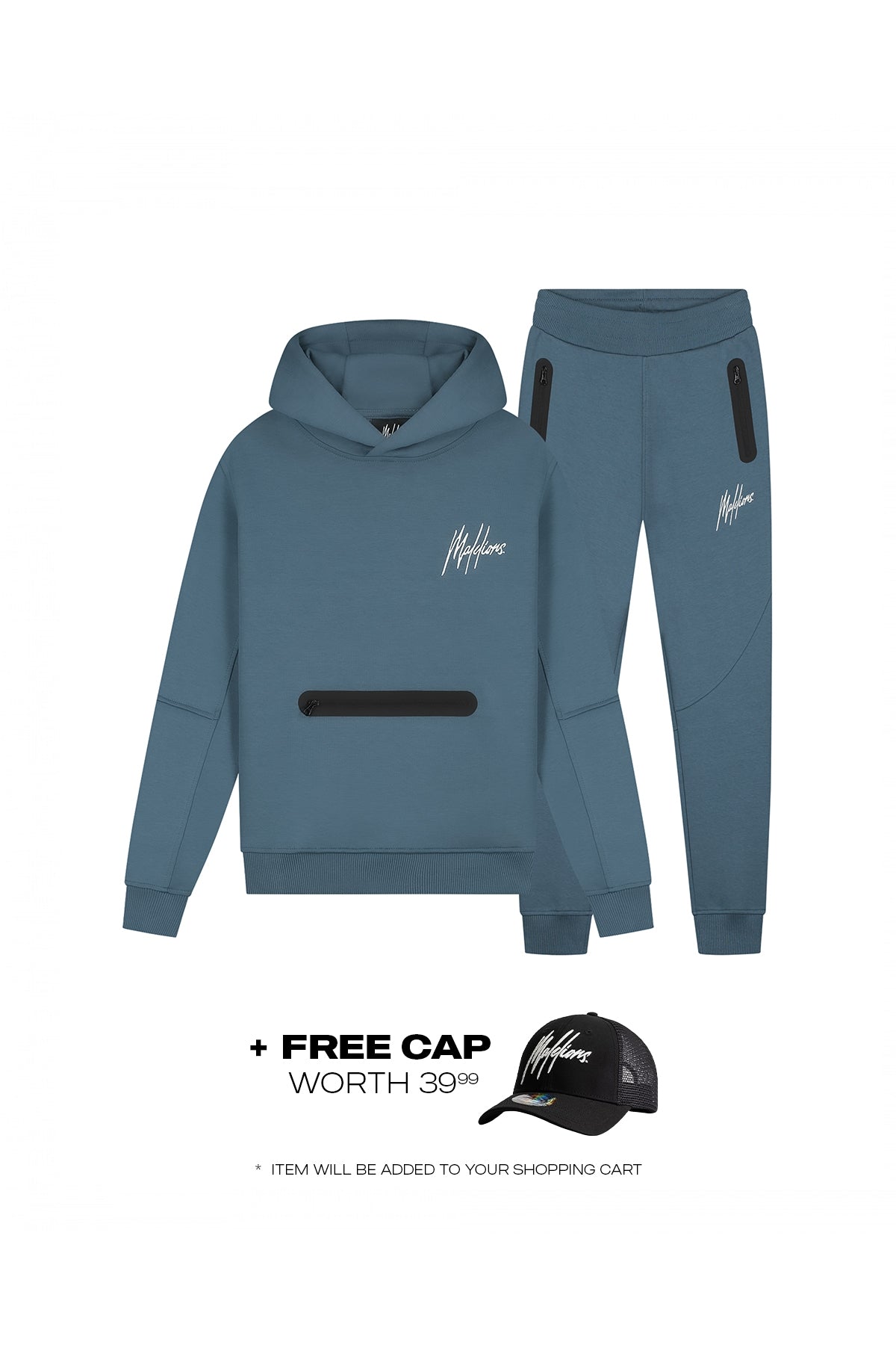 Malelions Junior Sport Counter Tracksuit | Teal