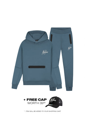 Malelions Junior Sport Counter Tracksuit | Teal