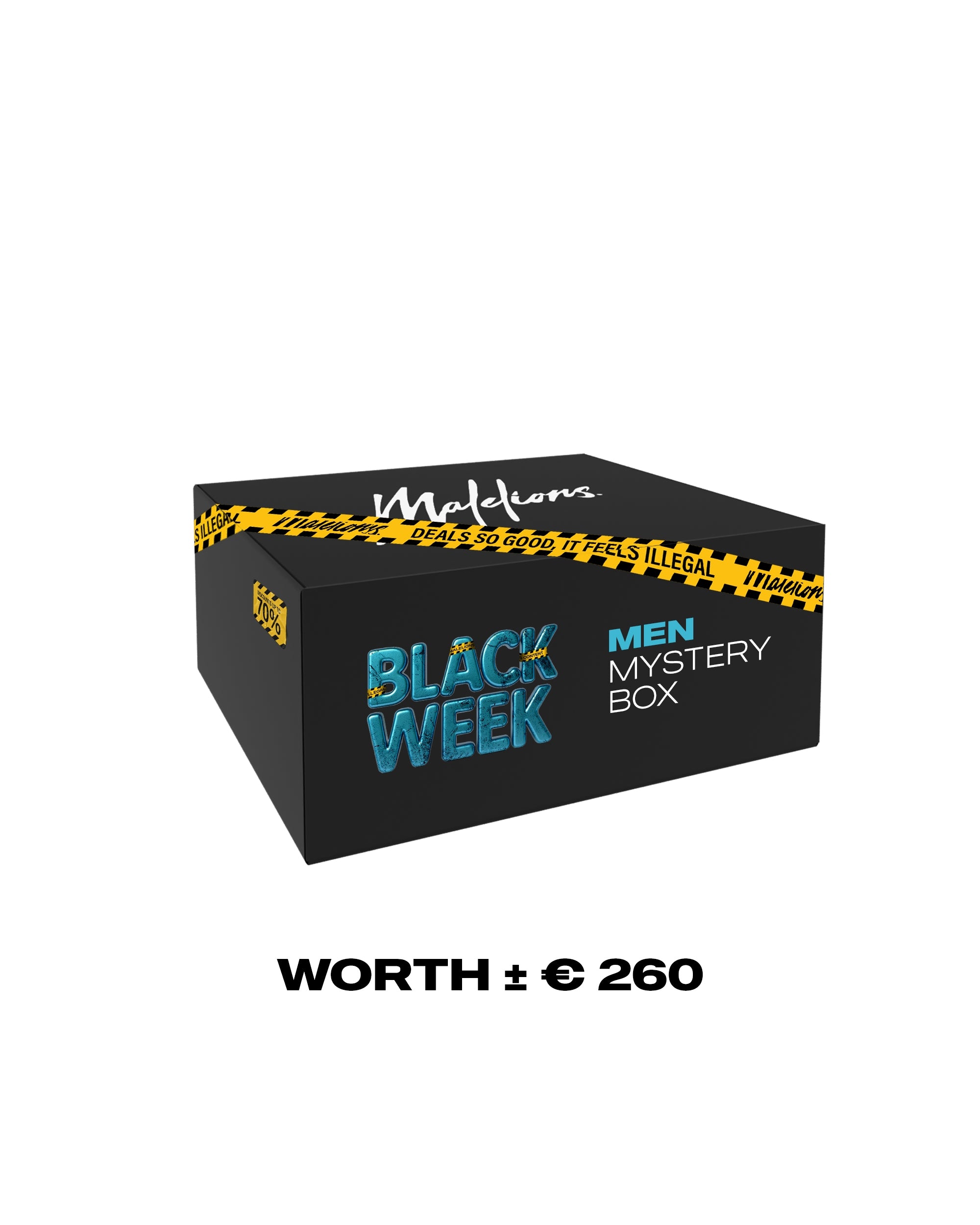 Malelions Männer-Überraschungsbox | Armee/Orange