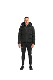 Malelions Sport Astro Puffer Jacket | Black