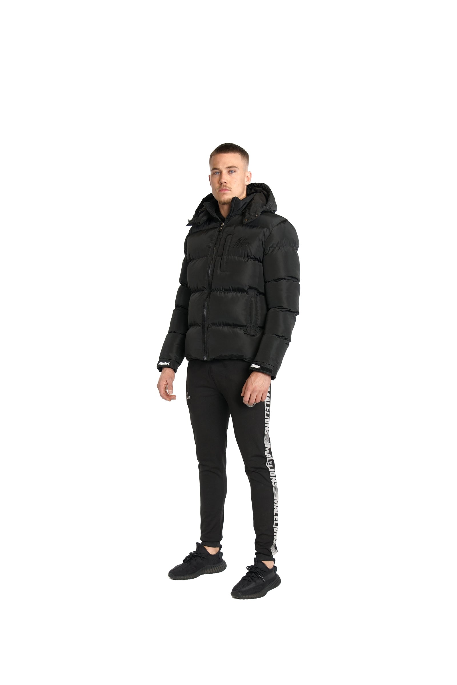 Malelions Sport Astro Puffer Jacket | Black