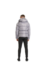Malelions Sport Astro Steppjacke | Hellgrau