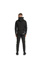 Malelions Sport Transfer Hooded Tracksuit | Black/Green