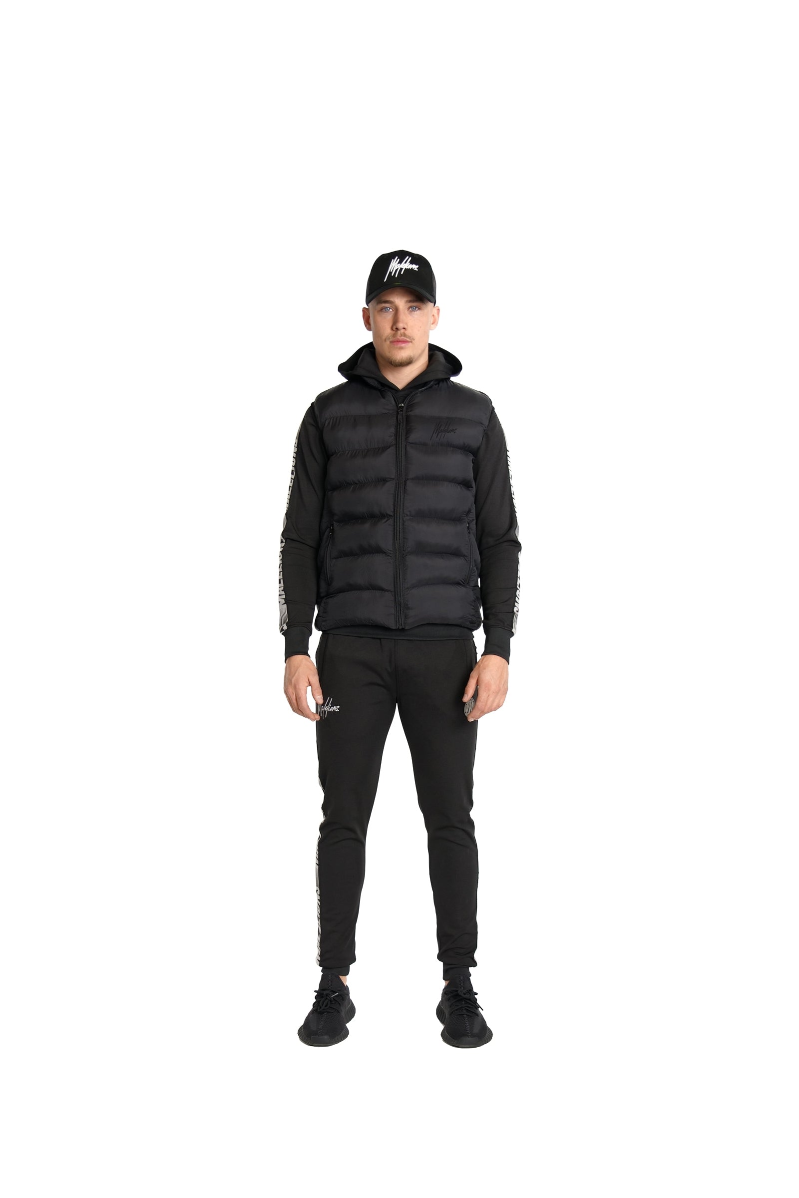 Malelions Sport Signature Cap | Black/White